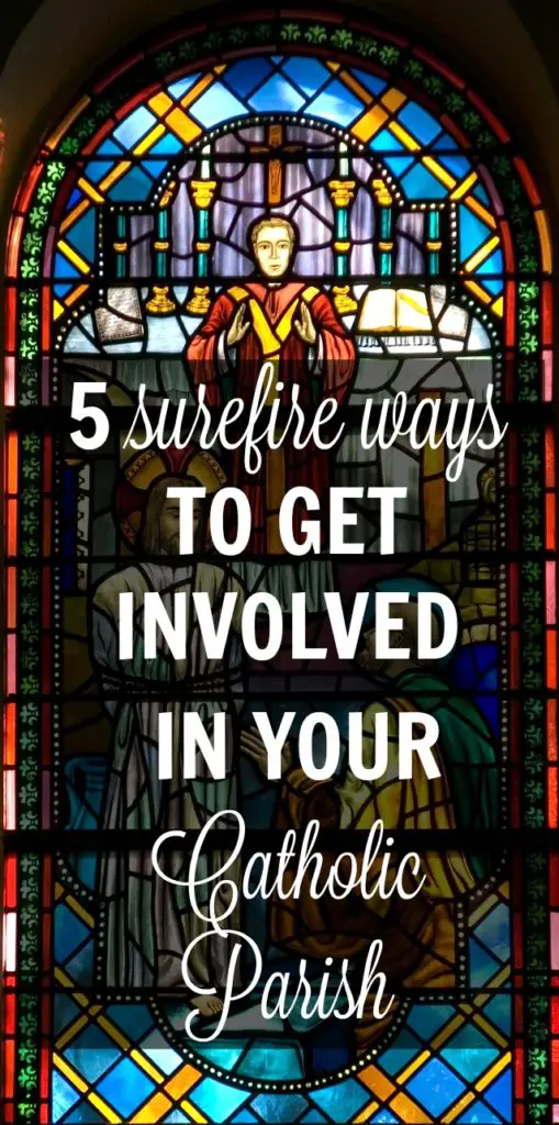5 Ways to Get Involved in Your Catholic Parish via @ACatholicNewbie